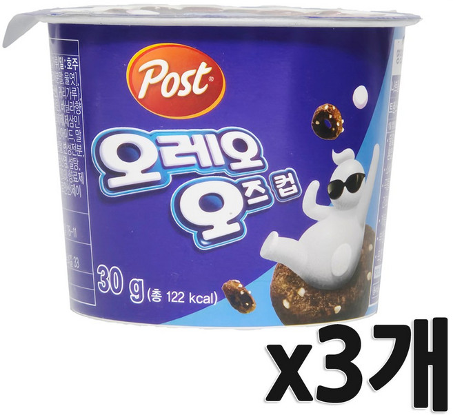 오레오오즈 컵 시리얼, 30g