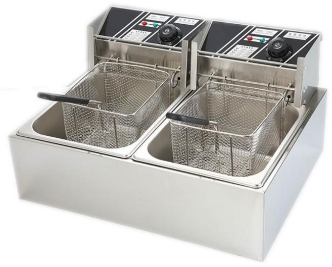 雙槽電炸鍋 220V, 1個