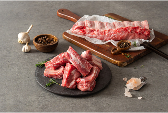 국내산 작업해서 바로 얼린 신선한 냉동 돼지 등갈비 500g 7 900원, 1개