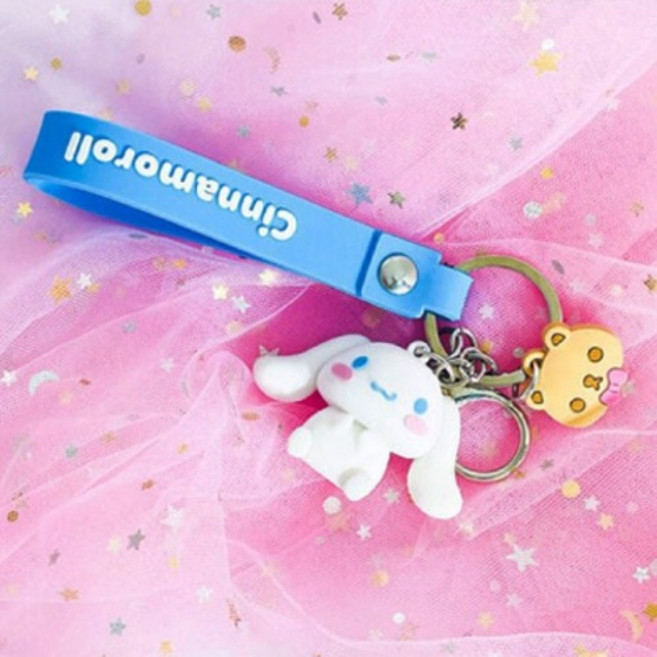 산리오 캐릭터 빅 피규어 키링 시나모롤, 1개