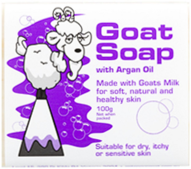 Goat Soap 澳洲羊奶皂 嬰幼兒適用 100g, 1個, 摩洛哥堅果油