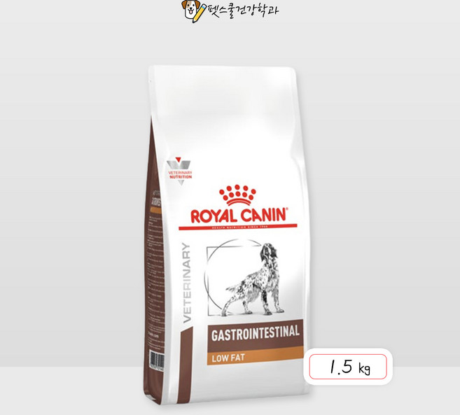 [로얄캐닌] 독 가스트로인테스티널 로우팻 1.5kg, 1개, 닭