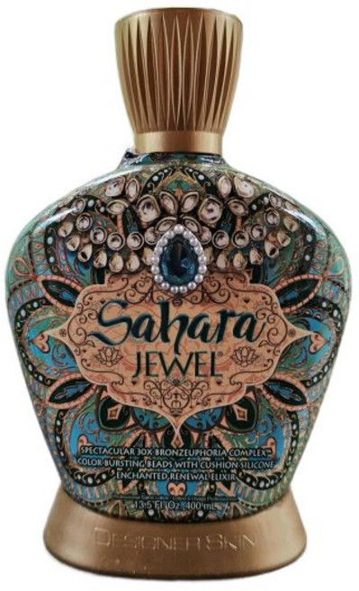 디자이너스킨 사하라 쥬얼 30x 브론저 태닝 로션 400ml, 1개