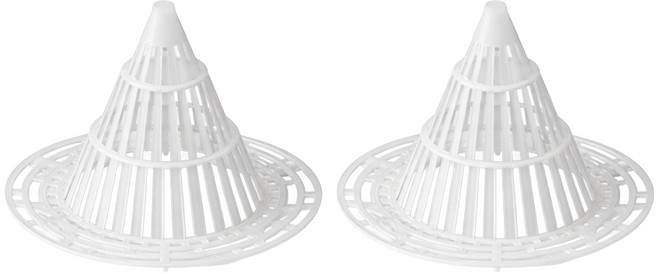 아띠꼴로 화분 깔망 거름망 배수망 뿌리 화분망 PE망, 2개, 깔망직경 8.1CM