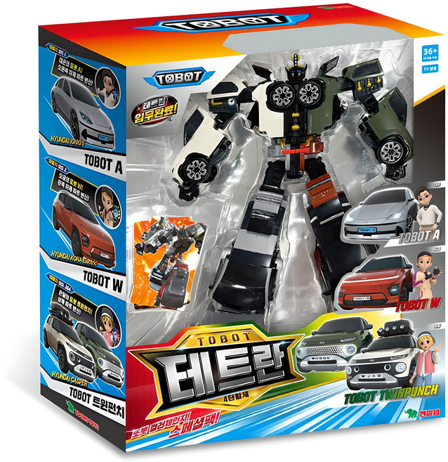 영실업 또봇 테트란 스페셜팩 로봇장난감, 혼합색상, 1개