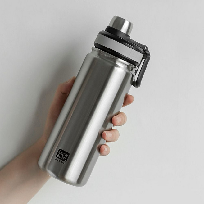 그립 캠핑 등산 낚시 보냉 보온병 700ml, 메그 보온병_블루, 1개