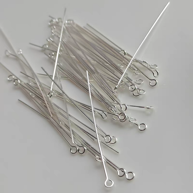 50mm 구자핀 200pcs 연결고리, 화이트 9자핀, 1개