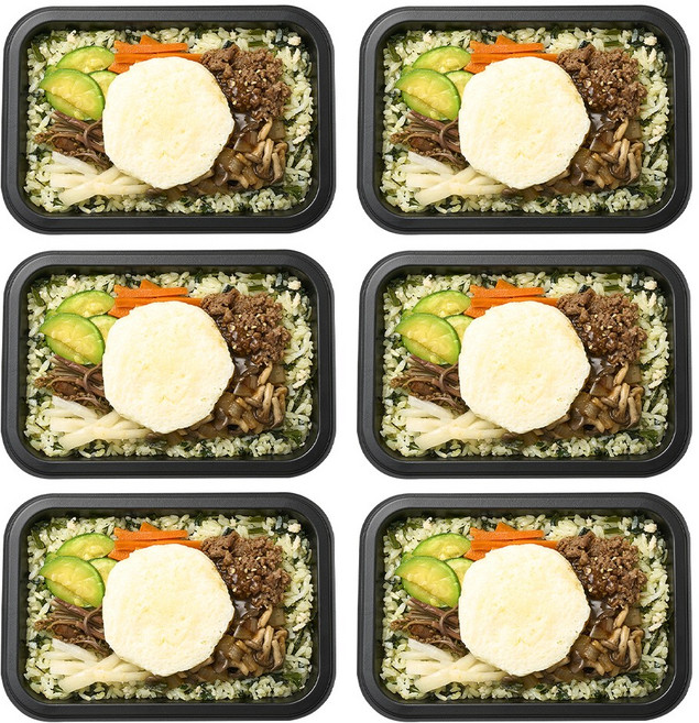 굿스푼 저당 버섯 불고기 비빔밥 덮밥 양많은 300g 영양식 건강 도시락 배달 방학 설 명절 선물 임당 식단 3팩 / 6팩, 6개, 저당 버섯불고기 비빔밥