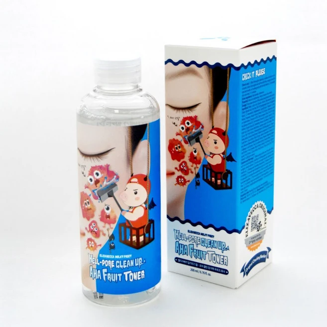 엘리자베카 밀키피기 헬 클린 업 푸르츠 토너, 200ml, 1개 - 쿠팡
