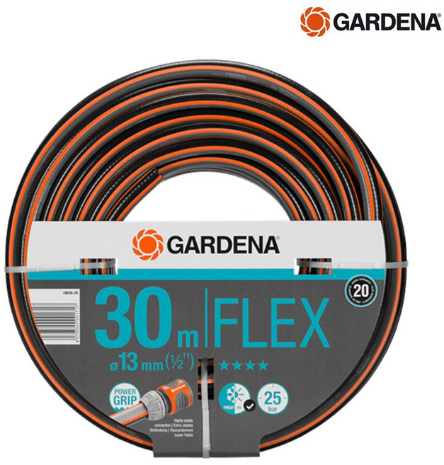 가데나 물 호스 원예 세차 릴 고압 pvc 10m 20m 30m 50m 18003 18030 18033 18093, 컴포트 플렉스 호스, 13mm (18036-20)