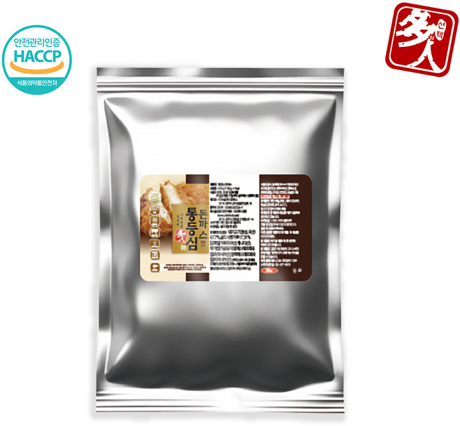 (다인) 수제 통 등심 돈까스 650g(130gx5장) 왕 국내산 한돈 돈가스맛집, 1개, 650g