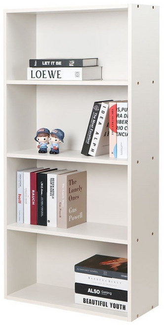 모던H1200 책장 4단 600, 크림화이트