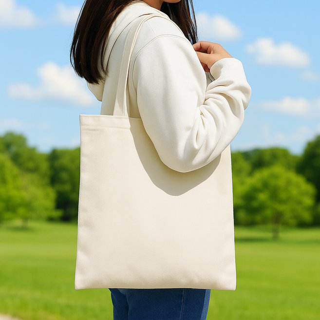 심플 무지 에코백 (소형 중형 대형)
