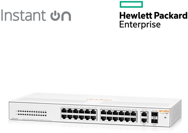 HPE Networking Instant On 1430 26G 2SFP [비관리형/1Gbps 26Port + 1Gbps 2Port SFP] 모델명 R8R50A