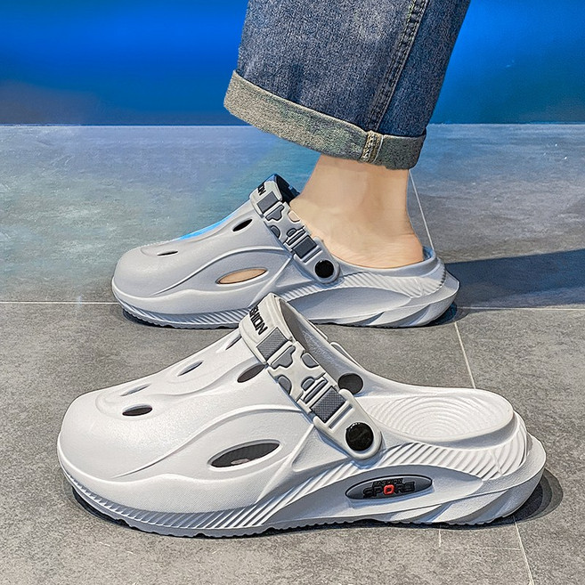 Modern Fashion 남자 발편한 쿠션감 슬리퍼 트렌디 스트랩 샌들 W81