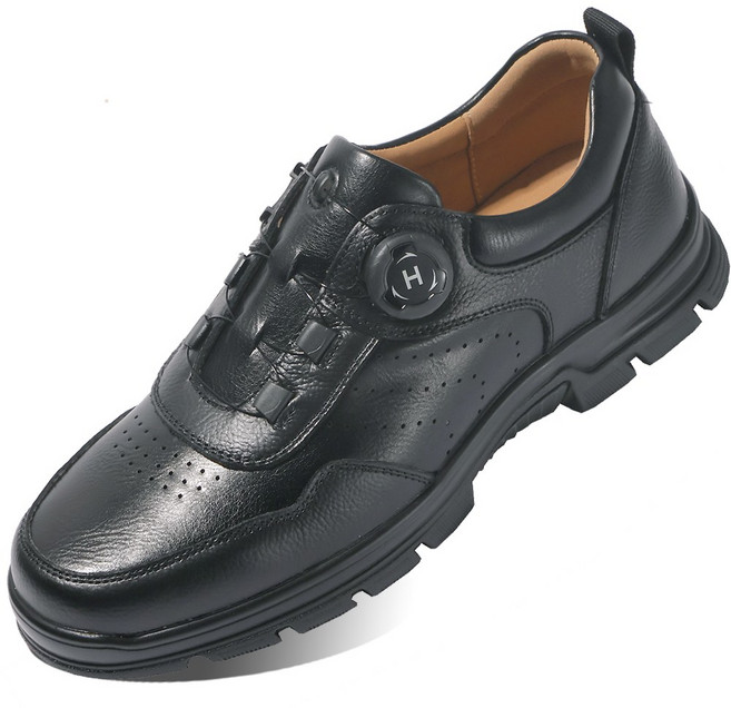 행텐 천연소가죽 다이얼 남성 로퍼 컴포트화 캐주얼구두 6013