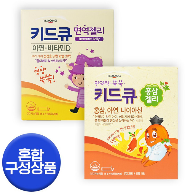 일동제약 키드큐 젤리, 1개, 80회분