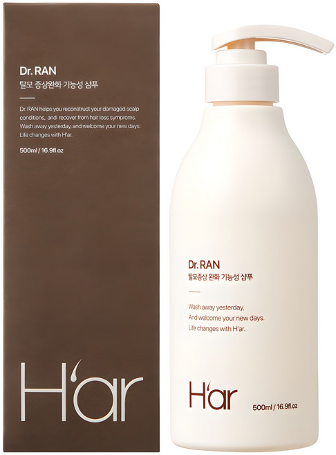 하아르H'ar NEW 계란유래 단백질 샴푸 달걀샴푸, 1개, 500ml