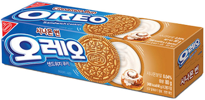 대형마트 오레오 시나몬번 80g, 22개
