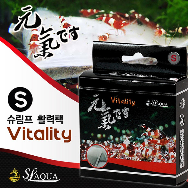 에스엘아쿠아 쉬림프 활력팩 사료 S 10p, 1개