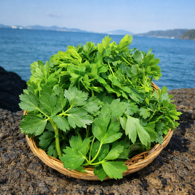 파머스곳간 신선한 제철 생 방풍나물 데친나물 해풍 여수 금오도, (생)방풍나물 1kg, 1kg