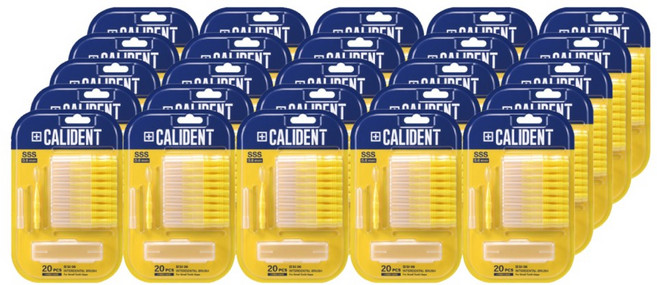 2080 칼리덴트 치간칫솔 마이크로, 0.6mm, 20개입, 20개