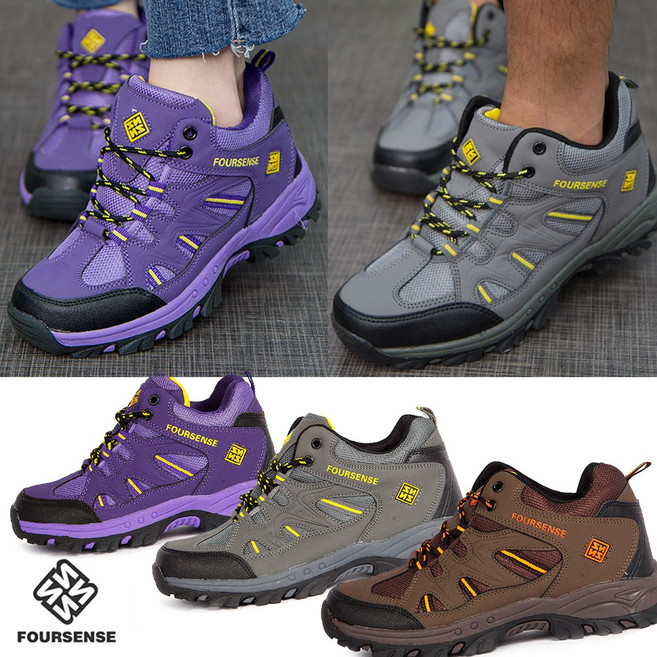 키엘노엘 여성 남자 커플 등산화 트레킹화 워킹화 작업화 신발 경등산화 F602