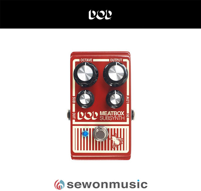 DOD 기타 이펙터 Meatbox 서브하모닉 신디사이저, 1개