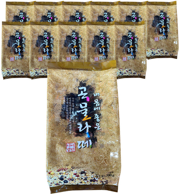 씨앤비 내 몸에 좋은 곡물라떼, 12개, 1개입, 700g