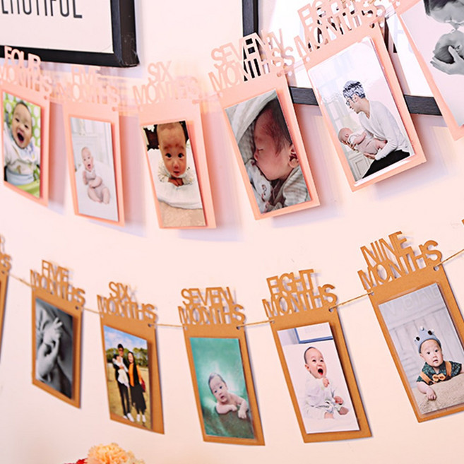 기념일 포토 가랜드 생일 사진 가랜드