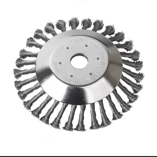 예초기 교체 8인치판 예초기 날 보다더 깔금한 제초 철사판, 1개