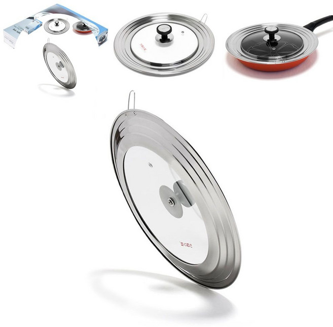 뚜껑 키친아트 내열유리 다용도덮개 후라이팬뚜껑 냄비뚜껑, 본상품