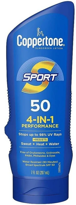 CoppertON 온e 스포츠 자외선 차단 로션 89mL SPF 50 광범위 스펙트럼 커버(포장은 다를 수 있음) 142533, 7 Fl Oz (Pack of 1), 1개 - 쿠팡