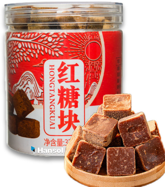 판다중국식품 흑설탕 큐브 홍탕 수제 각설탕 hongtang 홍당 훙탕 중국설탕, 1개, 330g
