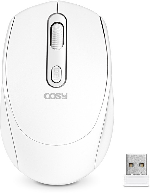 코시 케미 충전식 무소음 블투 무선 듀얼 마우스 M4141WLBT