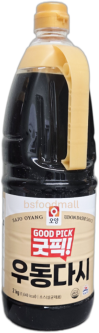 오양 굿픽 우동다시 2kg x 8개 / 실온 우동소스 육수 대용량 업소용, 2L