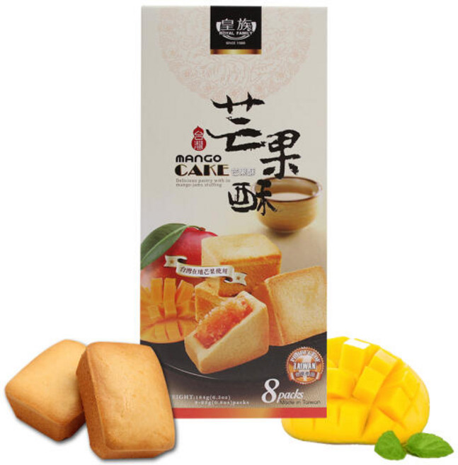 아트박스/모어바이 대만 펑리수 케익 망고 184g