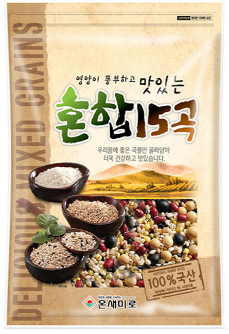 푸드마인 국산 혼합15곡, 4개