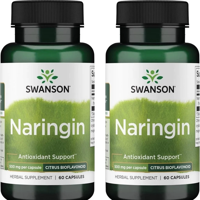Swanson 나린진 500mg Naringin 60정, 2개 - 쿠팡