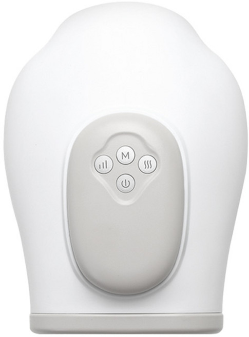 HULULU 무선 휴대용 핸드케어 손마사지기 온열 공기압 손안마기, 화이트, YT-2502