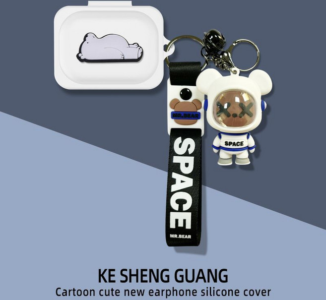 낫싱 이어 a 이어폰 케이스 스트랩 피규어 실리콘 커버, Nothing ear a 보호 케이스, 타입 20, 1개