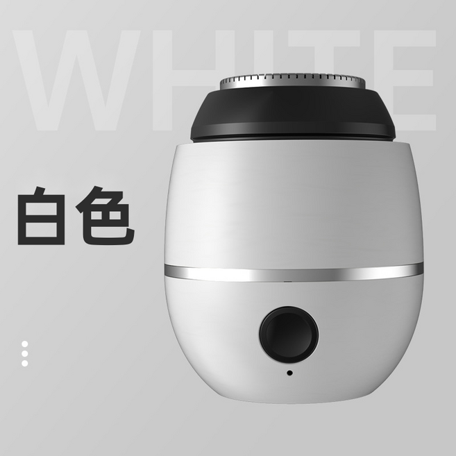 GUEFOON 迷你電動刮鬍刀家用實用款, 1個, （白色）充電式＋小鋼炮電動刮鬍刀:XY 001電動刮鬍刀（中文包裝）（2280）