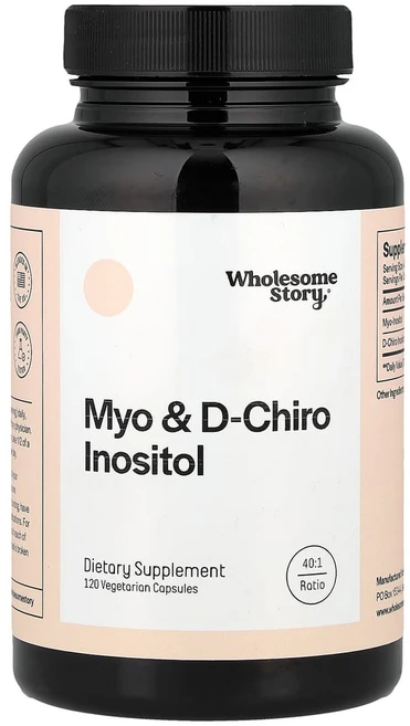 홀섬스토리 미오 & D-카이로 이노시톨 베지테리안 캡슐, 120정, 1개 - 쿠팡