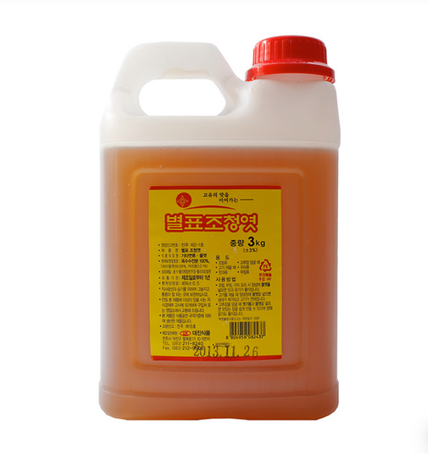 대진 별표조청엿, 13개, 3kg