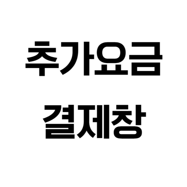 비디오테이프변환 추가요금 결제 페이지, 1개