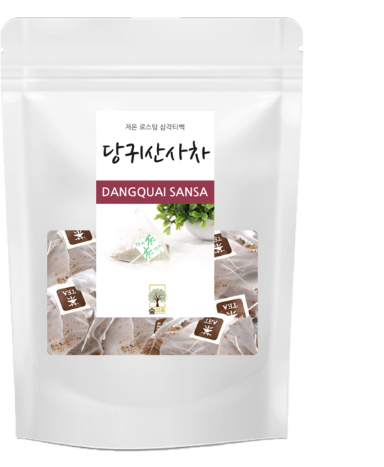 당귀산사차 50티백 숲으로허브 삼각티백, 1개, 50개입, 1g