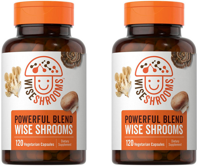 칼라일 8종 버섯 추출 1650mg 동충하초 잎새 표고 차가, 2개, 120정