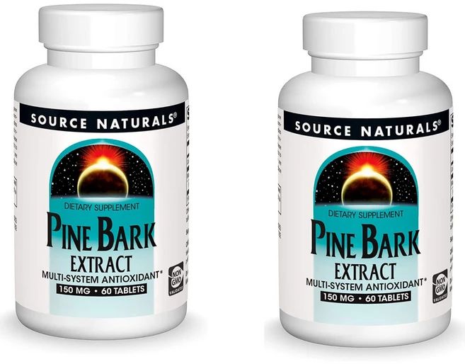 소스내추럴스 소나무껍질 추출물 150mg 60정, 2개 - 쿠팡