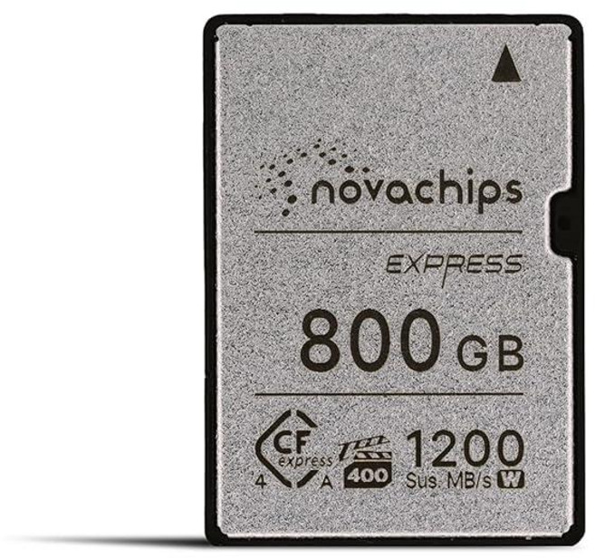 Novachips 400GB Express CFexpress 4.0 타입 A 메모리 카드 - 소니 카메라 소니 A9 III A1 II A7R V A7 IV Fx3 F, 800GB, 익스프레스 4.0