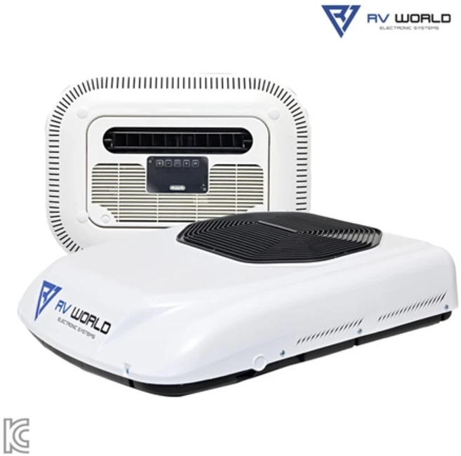 24V 루프 에어컨 무시동 에어컨 중소형 화물차 에어컨 캠핑 에어컨 아이즈온에어24 알브이월드, 매립배관형